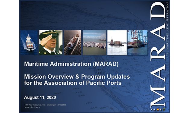 MARAD Mission Overview and Program Updates