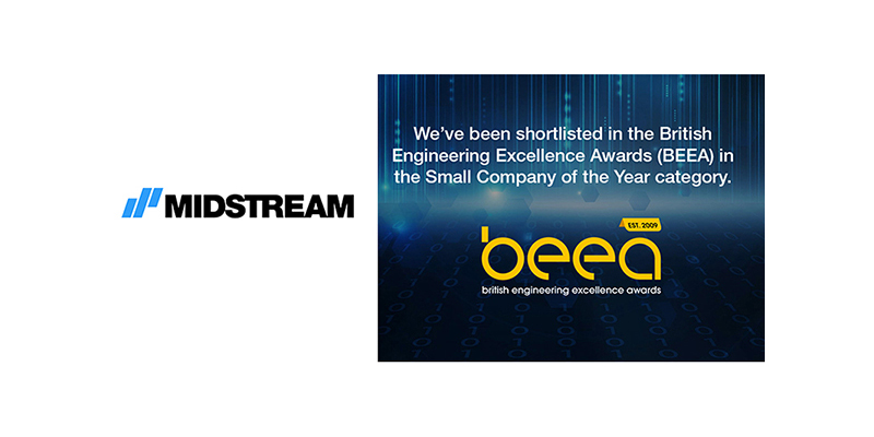 Midstream Lighting shortlisted for a prestigious British Engineering Excellence Award
