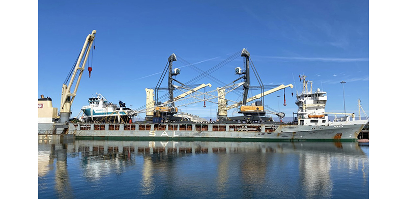 Ceres makes its mark at the Port of Hueneme with two new hybrid cranes