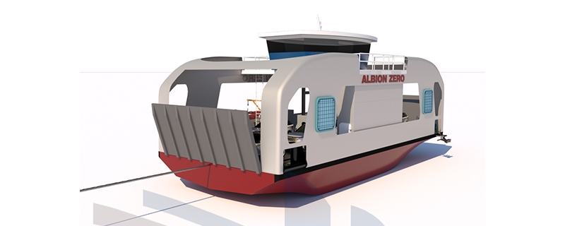 Albion Zero – true zero-emission ferry