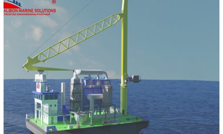 Scrubber Barge – Air abatement technology floating unit