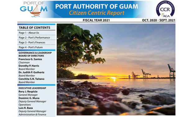 Port of Guam issues citizen-centric report