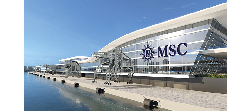 Adelte wins contract for Seaport Passenger Boarding Bridges for new MSC Cruise Terminal