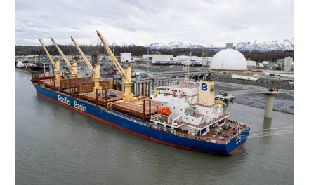 Port of Alaska sees first ship at new dock