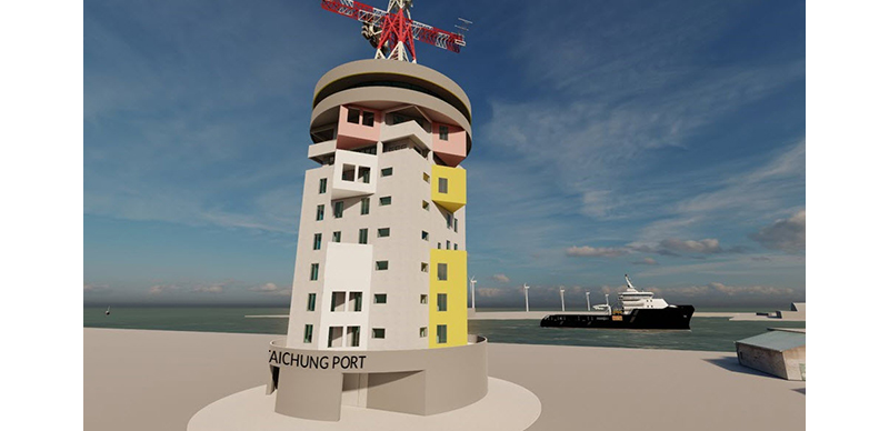 Taichung Port signal station renovation project will become a new image of the international port