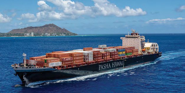 Janet Marie, Pasha Hawaii’s new LNG-powered containership enters service