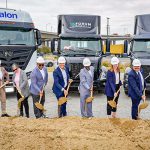 Construction begins on truck charging depot at Port of Long Beach